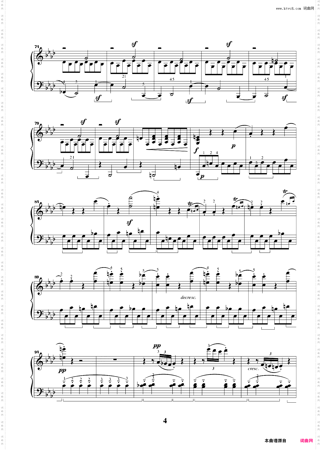 第九级03f小调奏鸣曲第一乐章