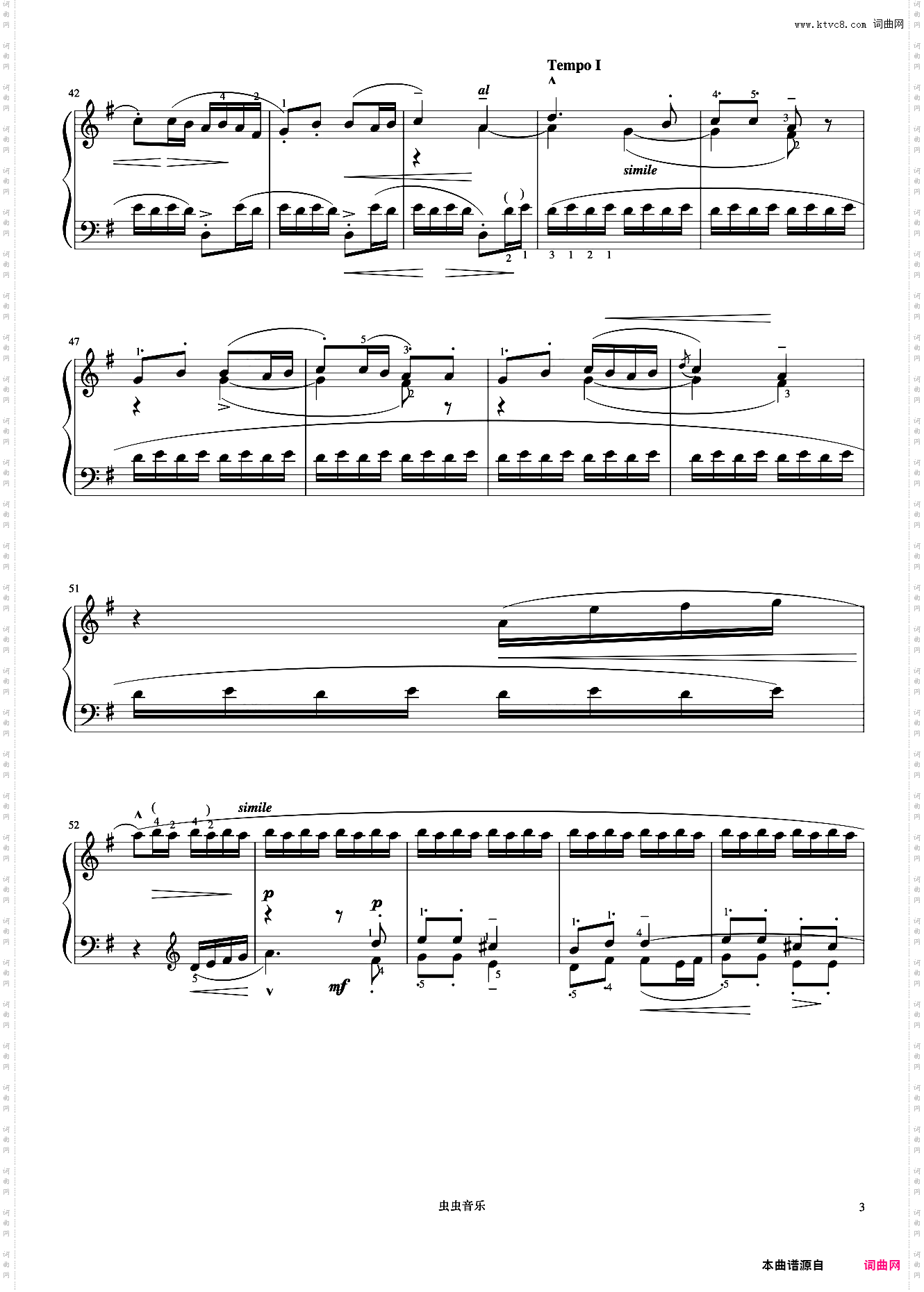 7级 小奏鸣曲第三乐章《音协钢琴考级曲目 6-8级》