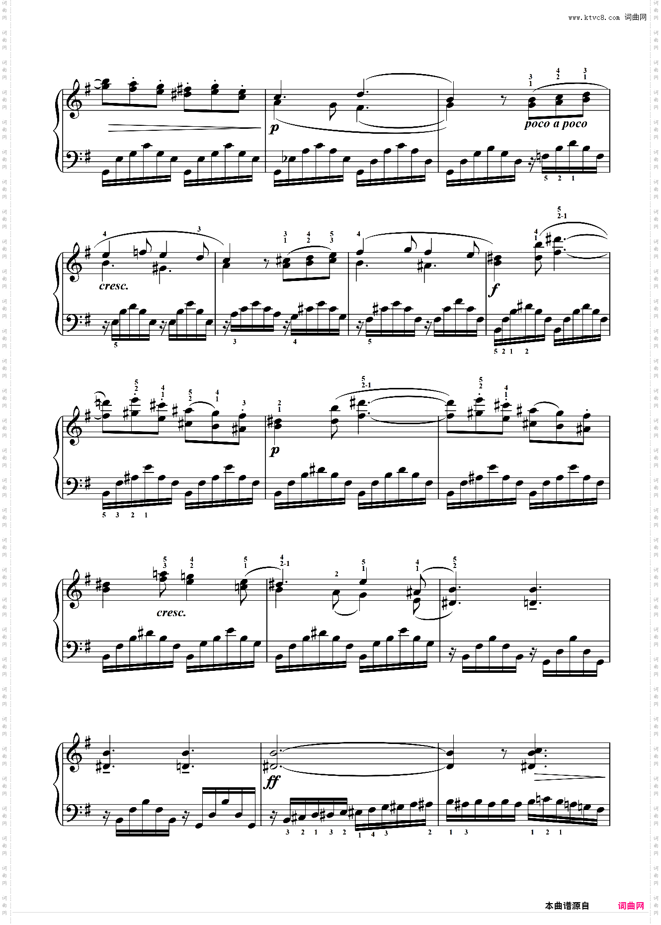 第七级Ⅰ 练习曲Op·38莱什荷思G