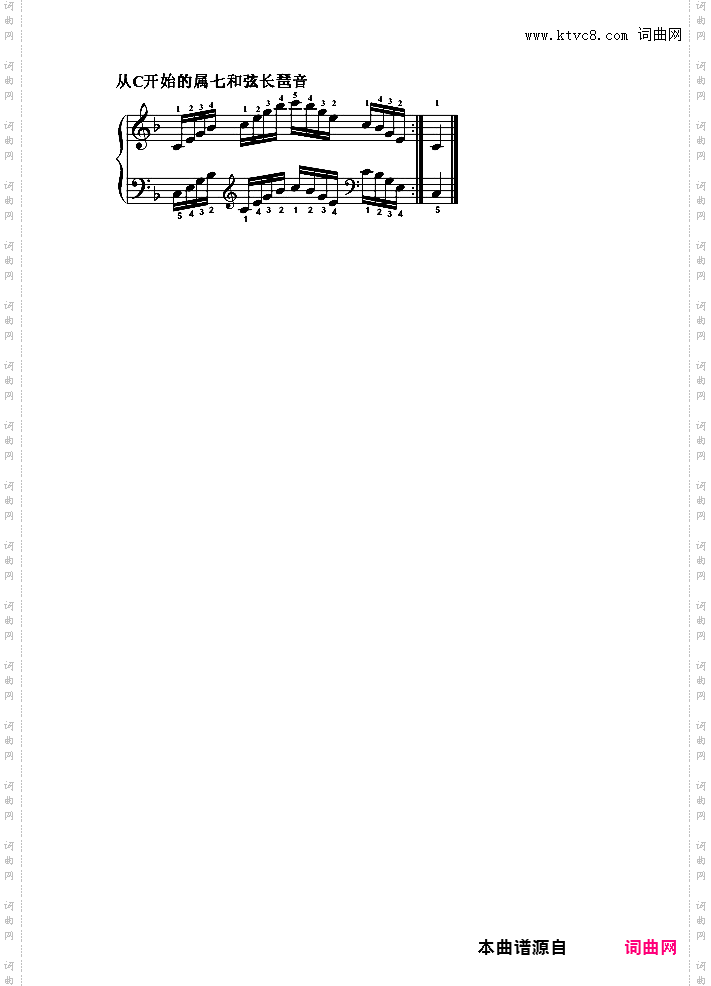 1级09属七和弦