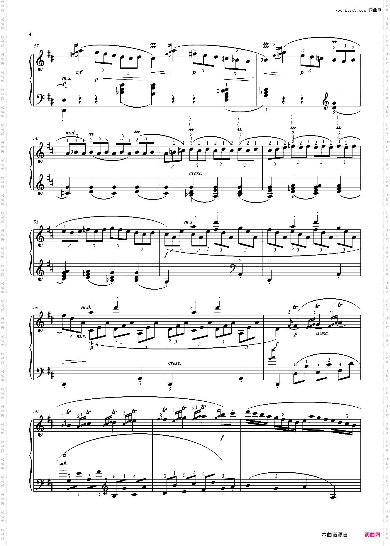 第10首D大调练习曲