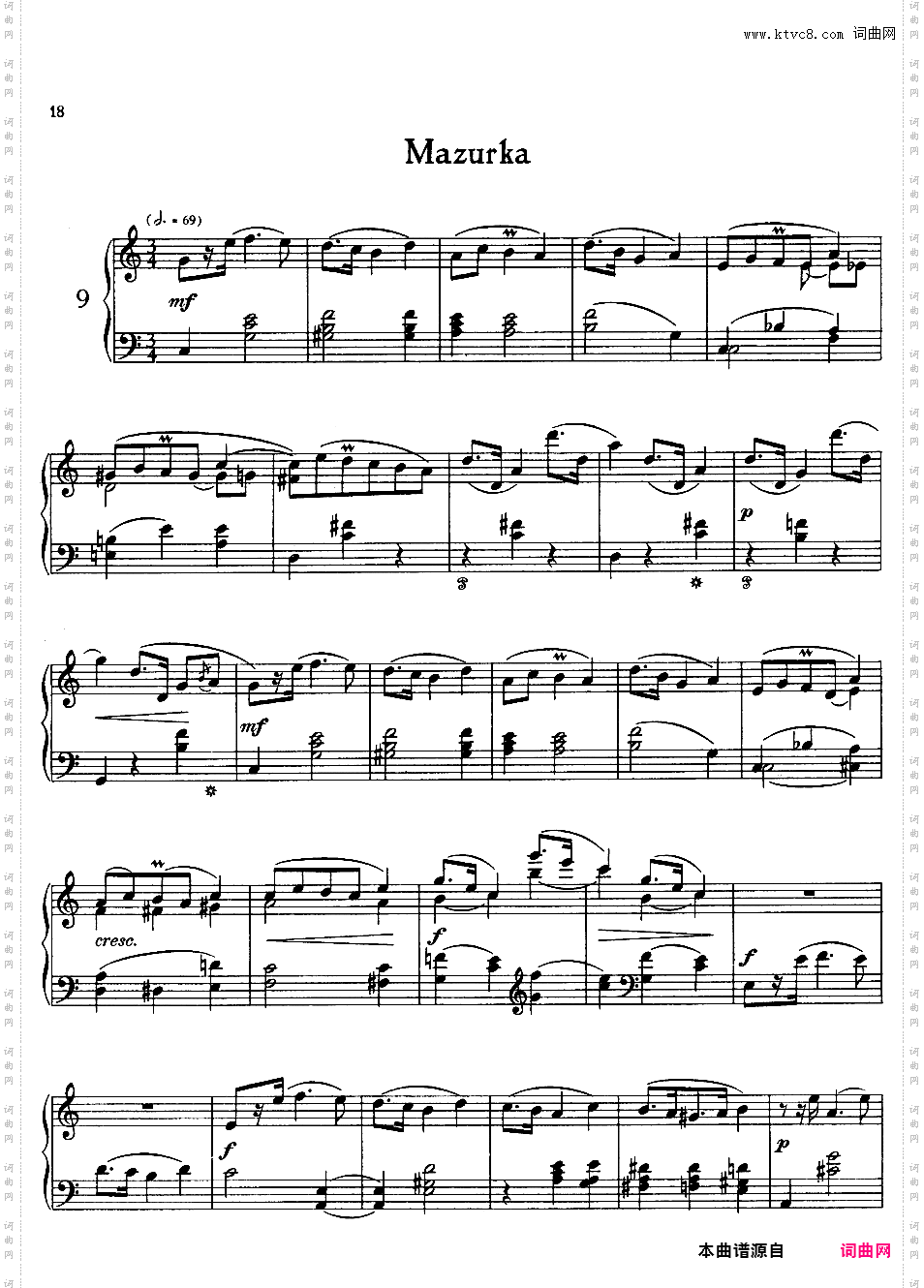 儿童钢琴曲集 Twelve Children's Pieces Op·31