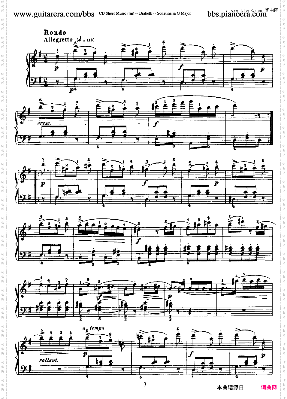 7首钢琴小奏鸣曲 7 Piano Sonatinas Op·168