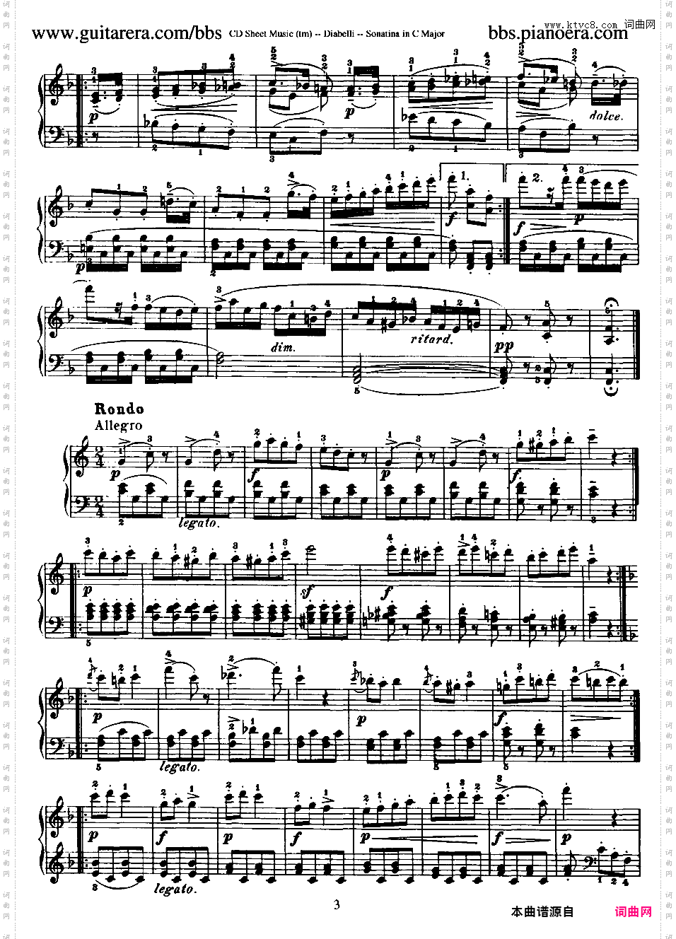 7首钢琴小奏鸣曲 7 Piano Sonatinas Op·168