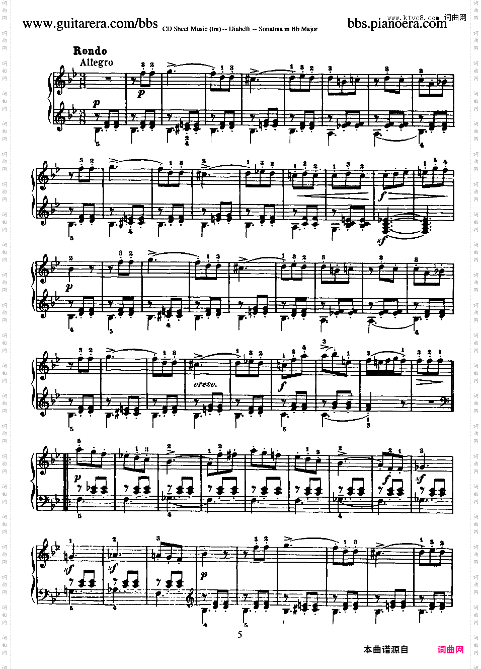 7首钢琴小奏鸣曲 7 Piano Sonatinas Op·168