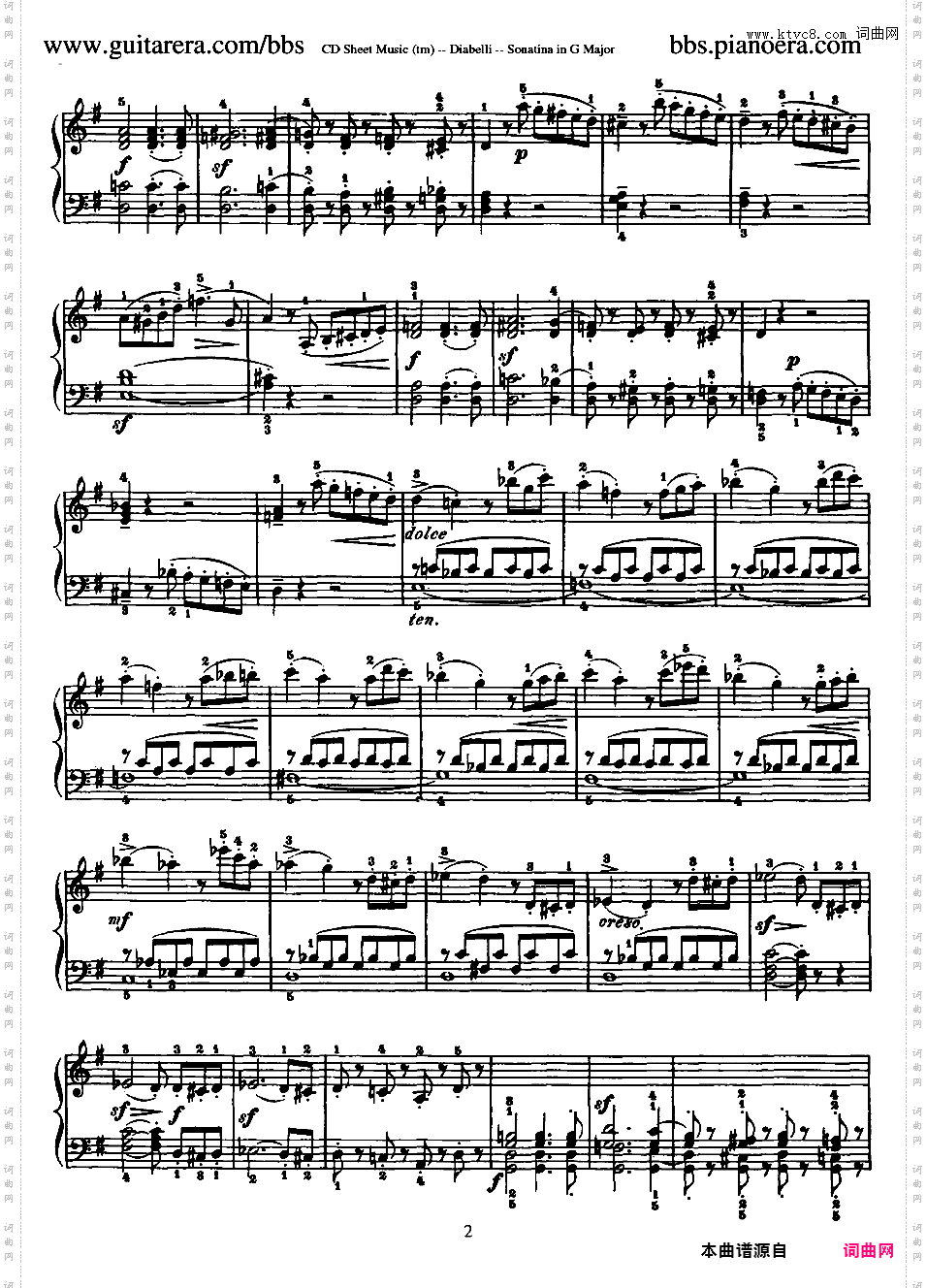 7首钢琴小奏鸣曲 7 Piano Sonatinas Op·168