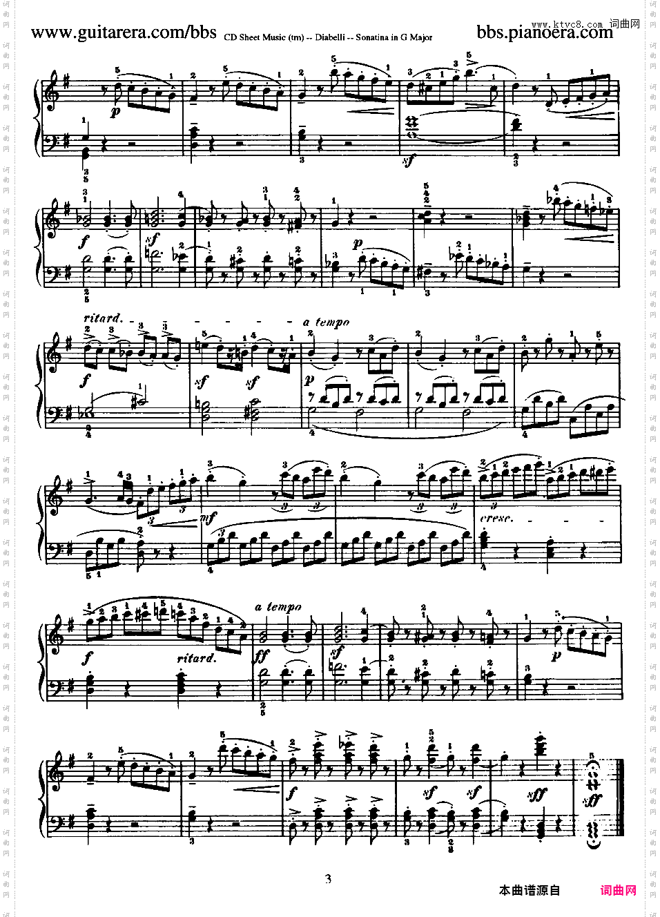 7首钢琴小奏鸣曲 7 Piano Sonatinas Op·168