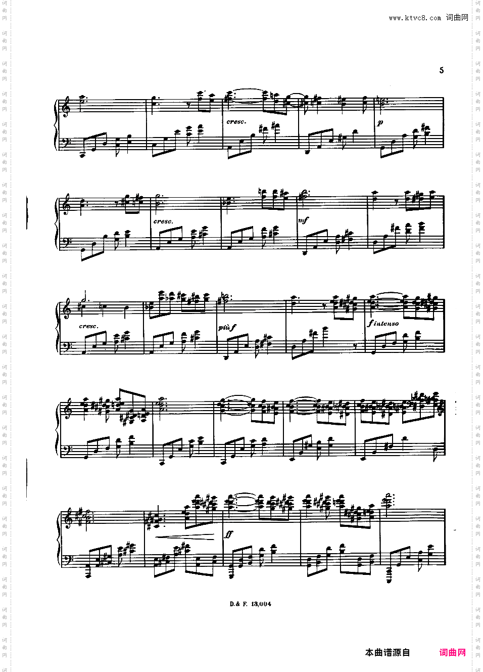 阿根廷舞曲 Danzas Argentinas Op·2