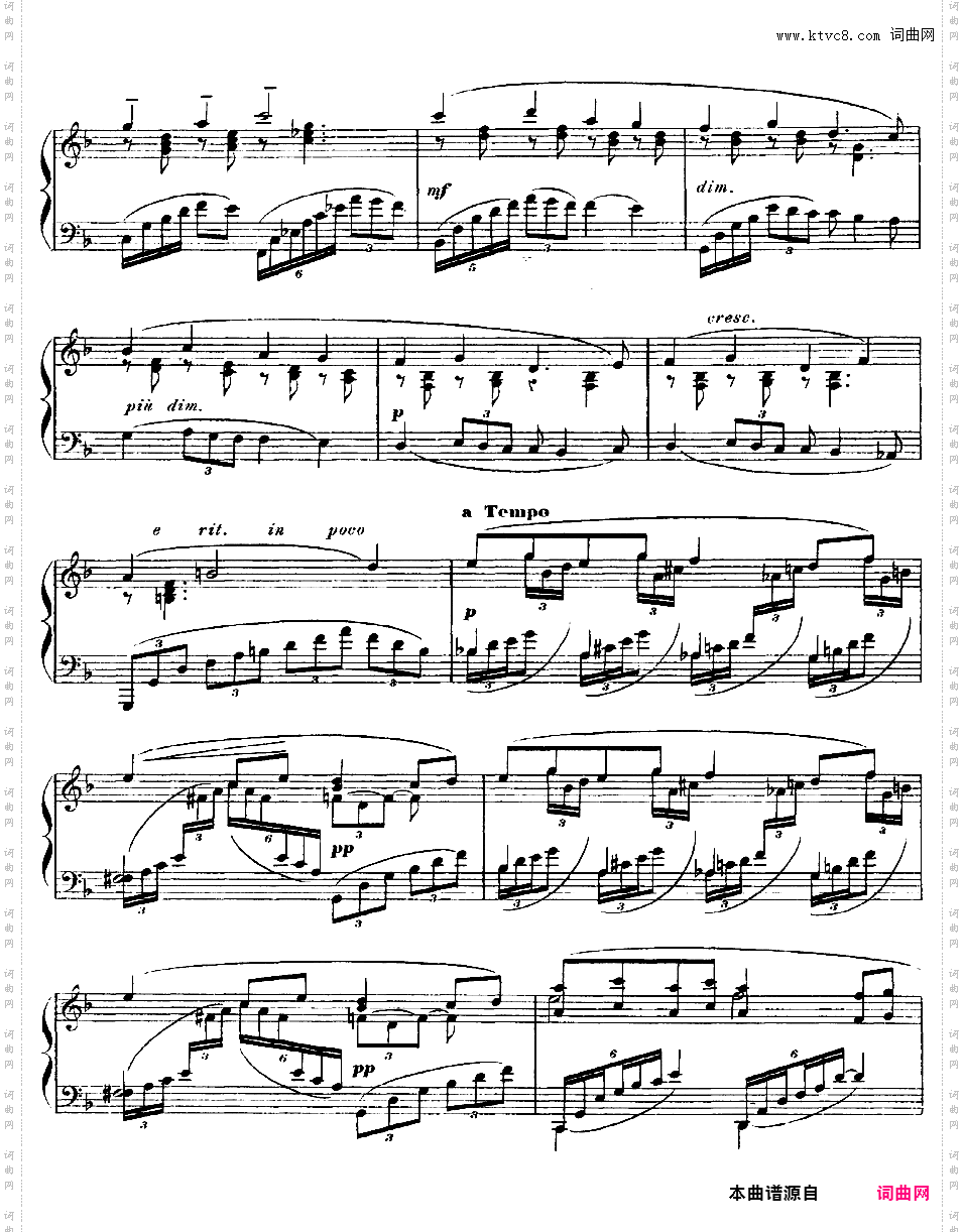 F大调叙事曲 Ballade in F Major