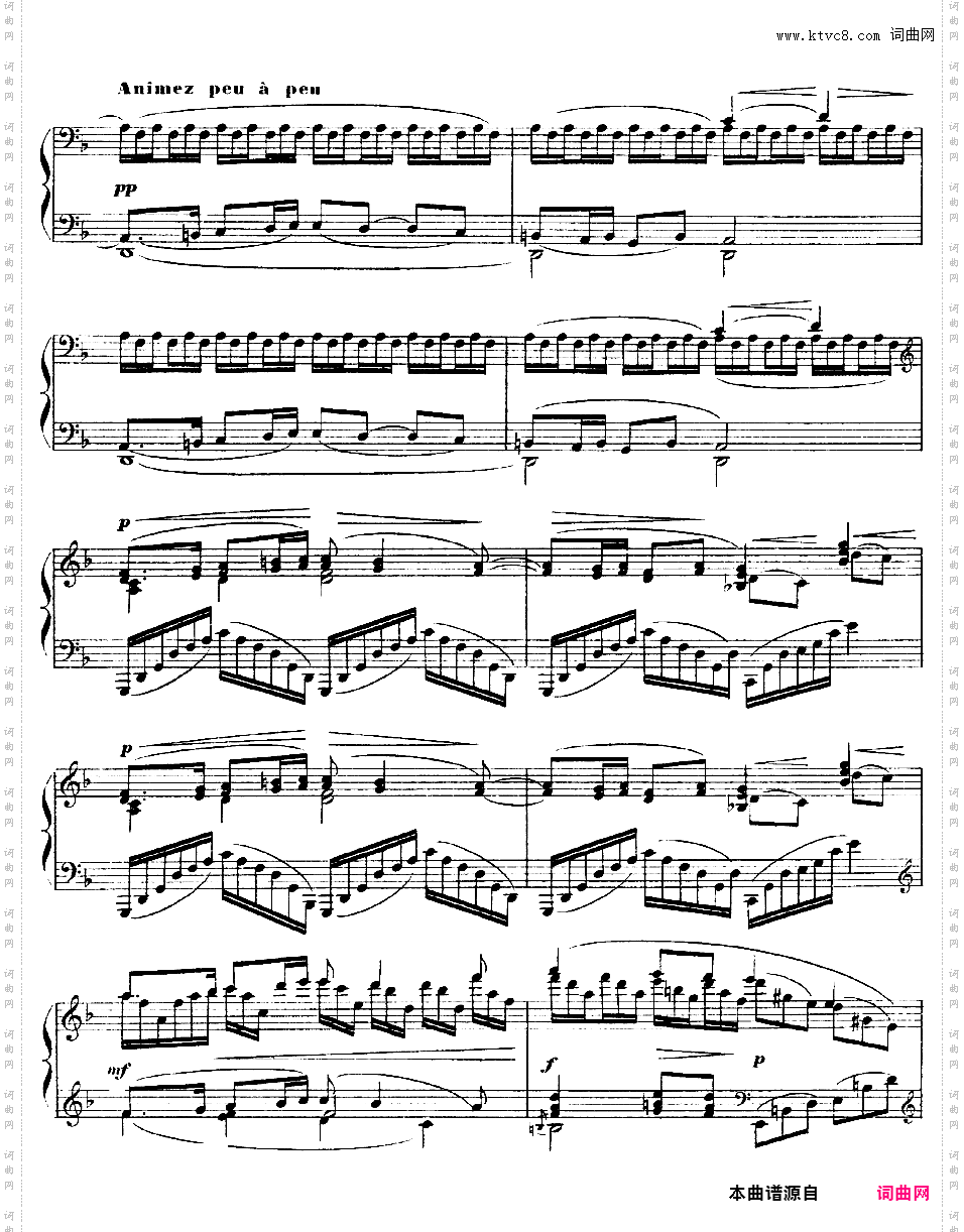 F大调叙事曲 Ballade in F Major
