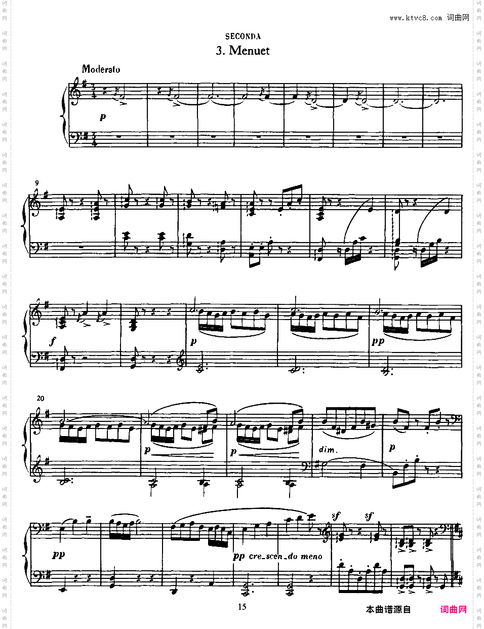 小组曲 Petite Suite - 四手联弹