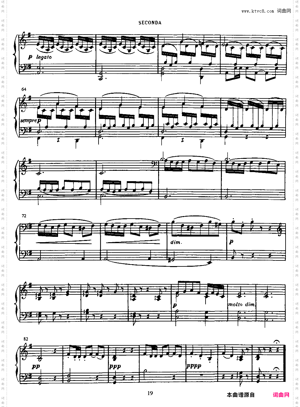 小组曲 Petite Suite - 四手联弹