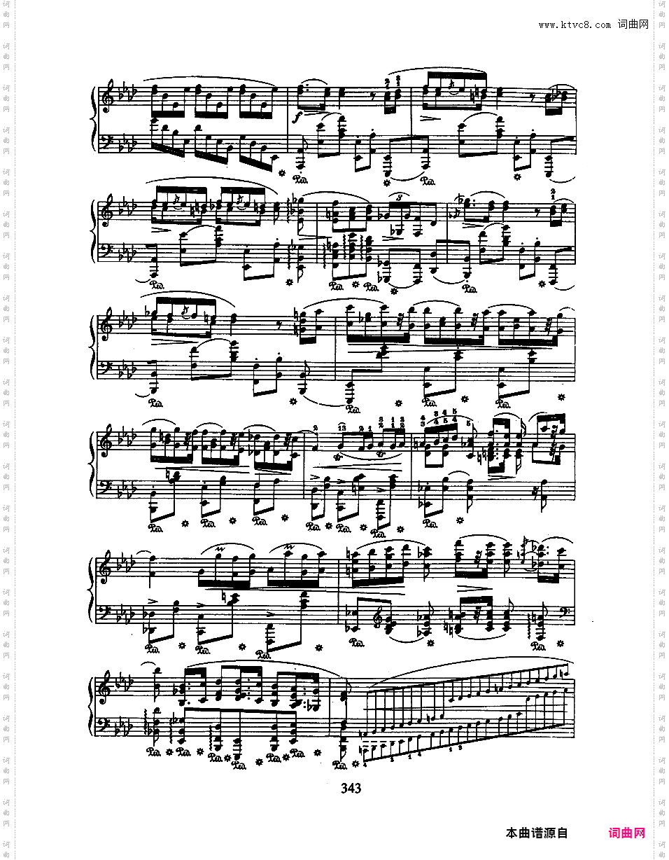 降A大调波兰舞曲“英雄”Op·53Chopin op53 Polonaise版本一