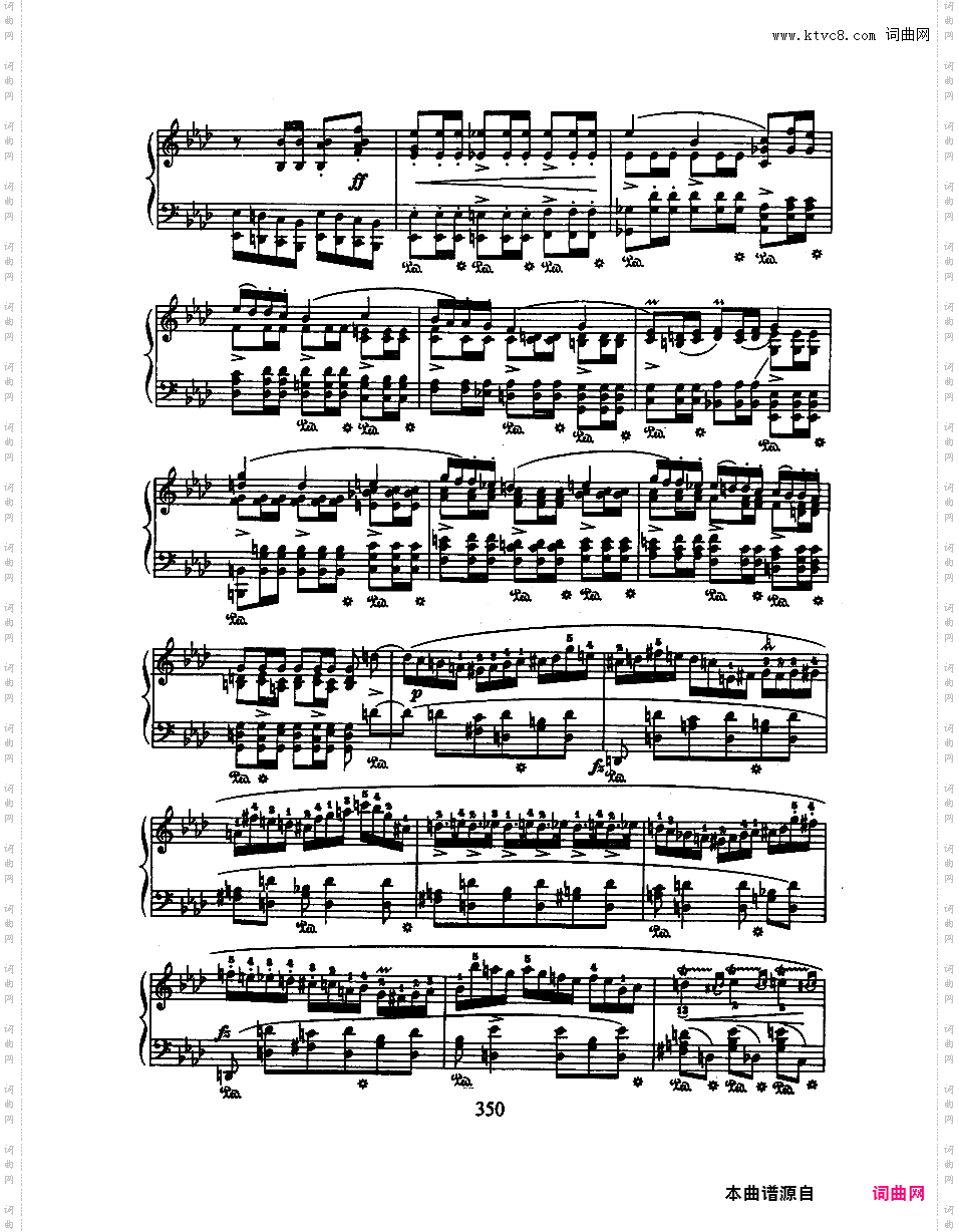 降A大调波兰舞曲“英雄”Op·53Chopin op53 Polonaise版本一