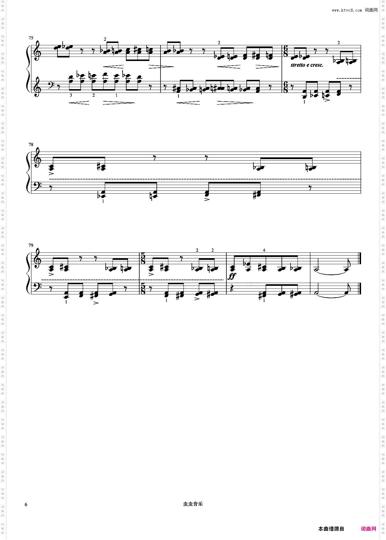 自由变奏《巴托克小宇宙钢琴教程6》