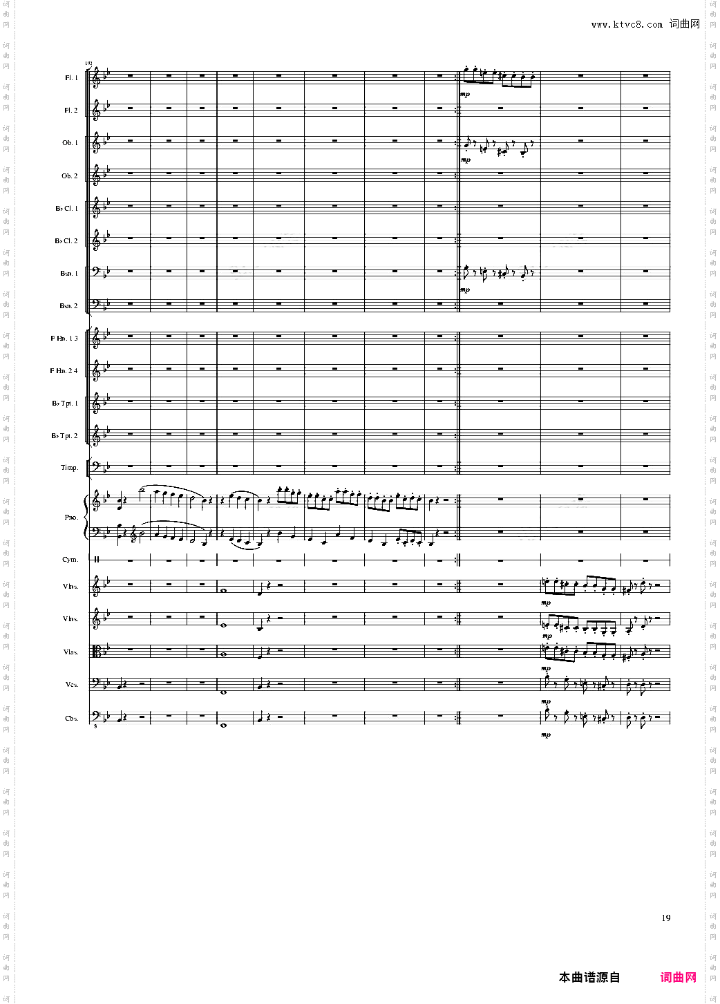 Piano Concerto No·8, Op·123 III·
