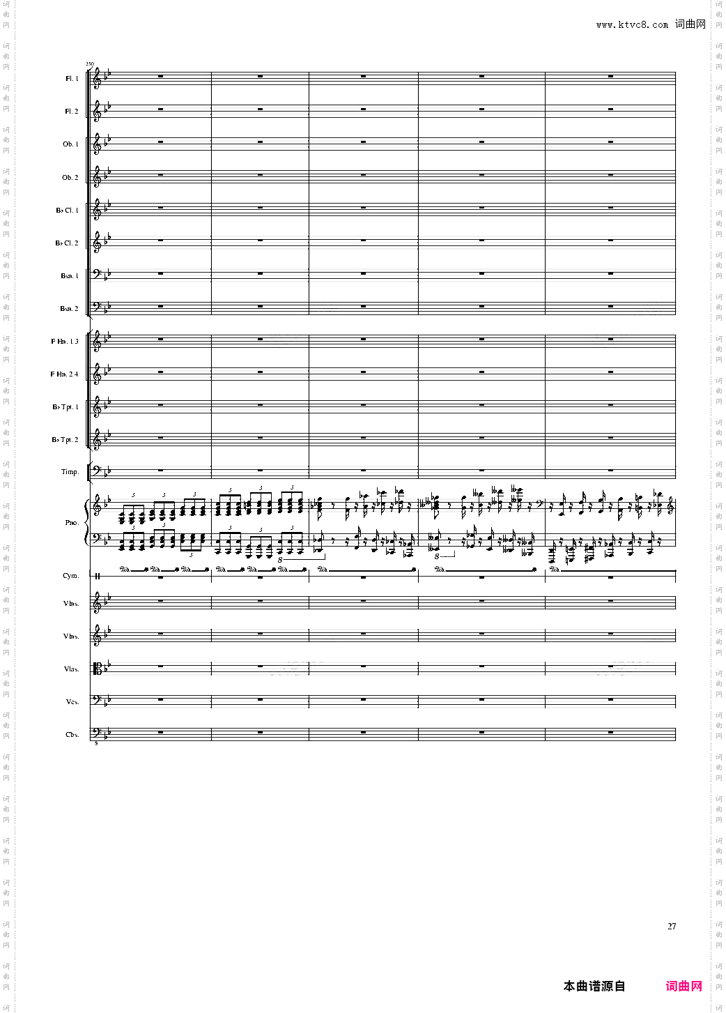 Piano Concerto No·8, Op·123 III·