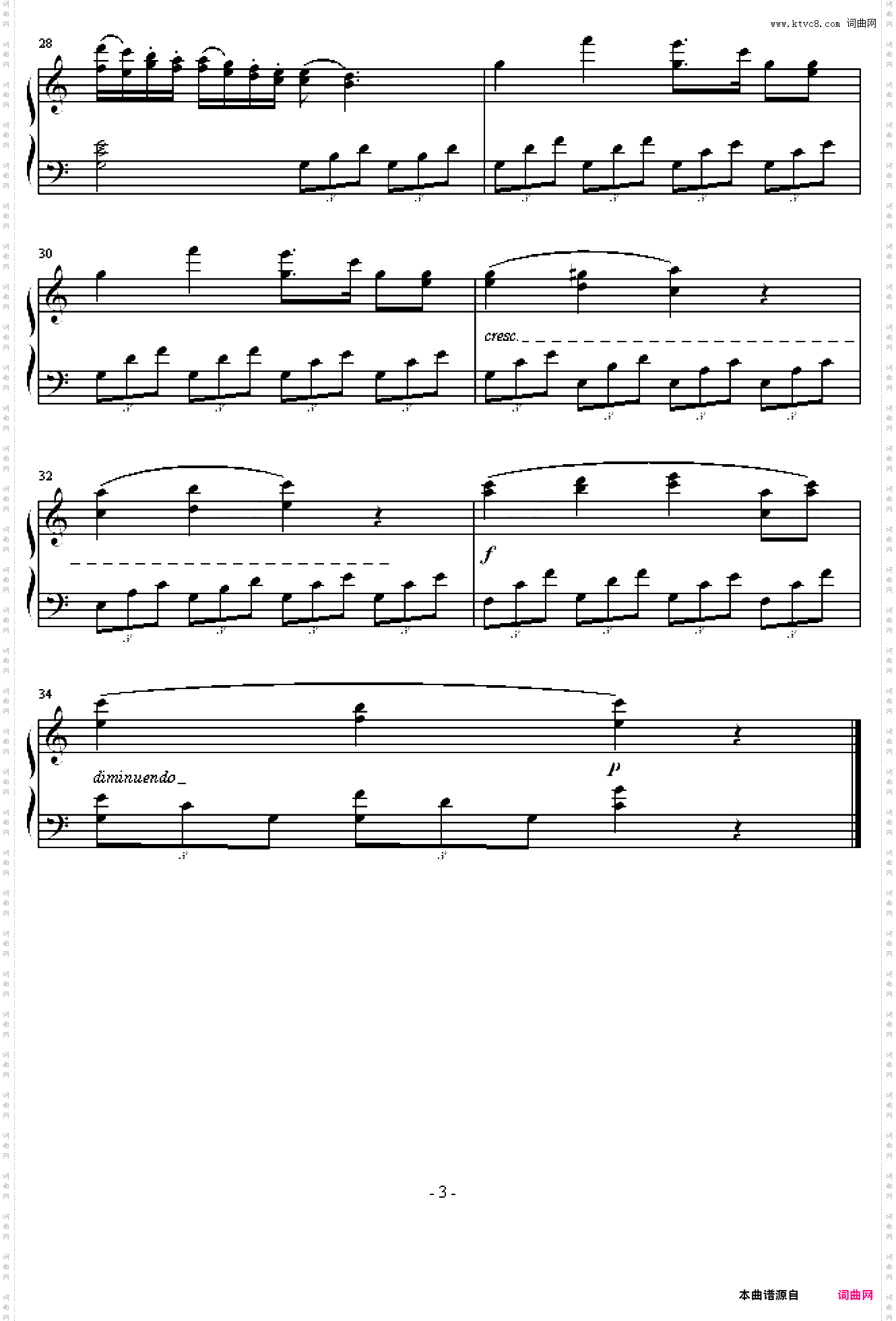 第五钢琴协奏曲 -第二乐章