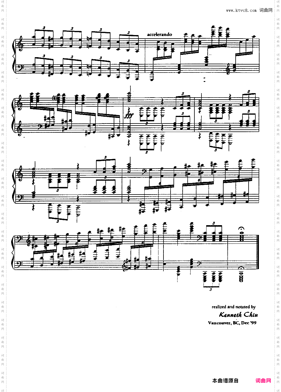 婚礼进行曲主题与变奏 - 根据门德尔松《婚礼进行曲》主题改编Mendelssohn-Liszt-Horowitz 1946 Wedding March Chiu