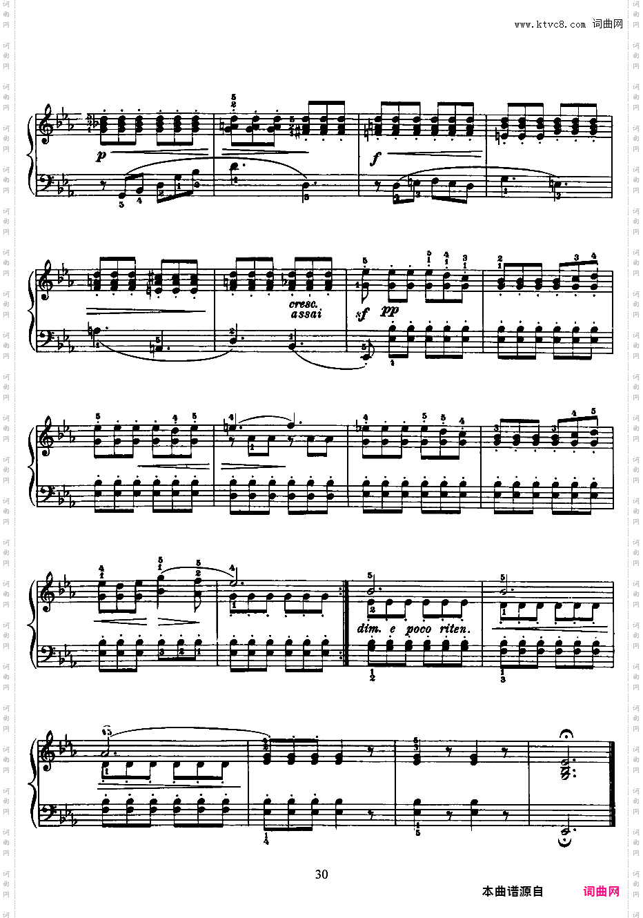 25首钢琴进阶练习曲 25 Easy and Progressive Studies Op·100