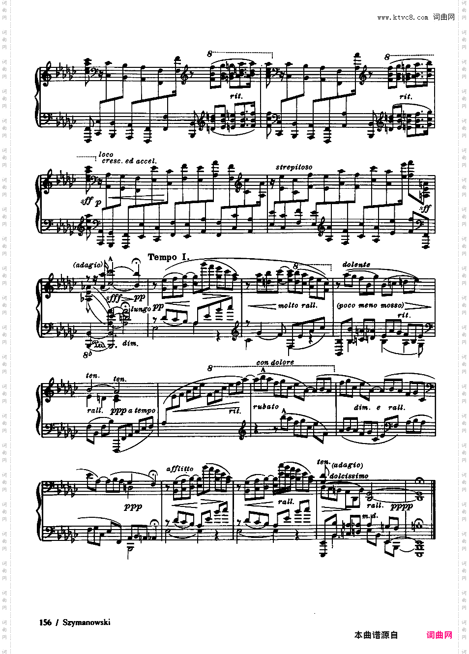 4首练习曲 Four Etudes Op·4