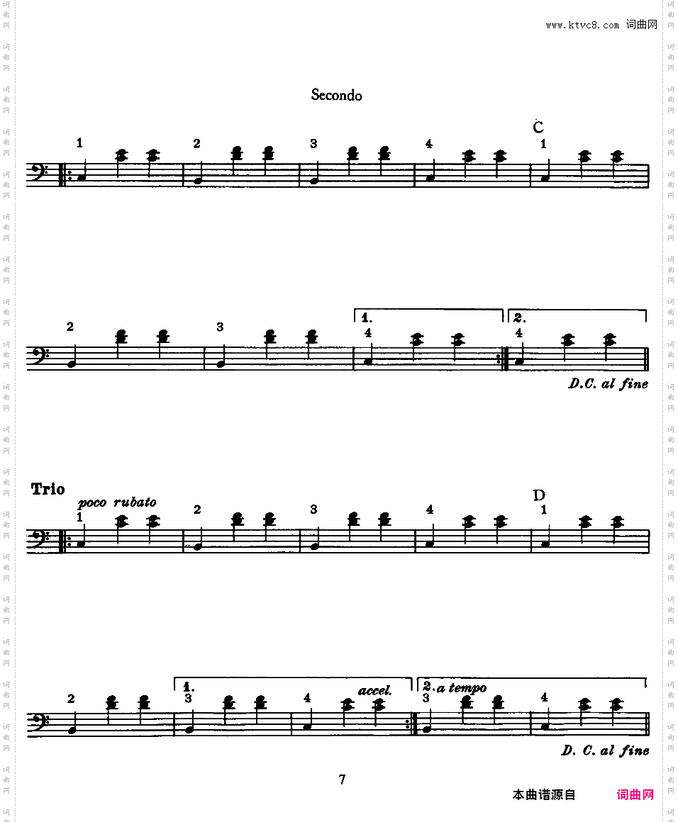 3首简易小品 Three Easy Pieces - 四手联弹