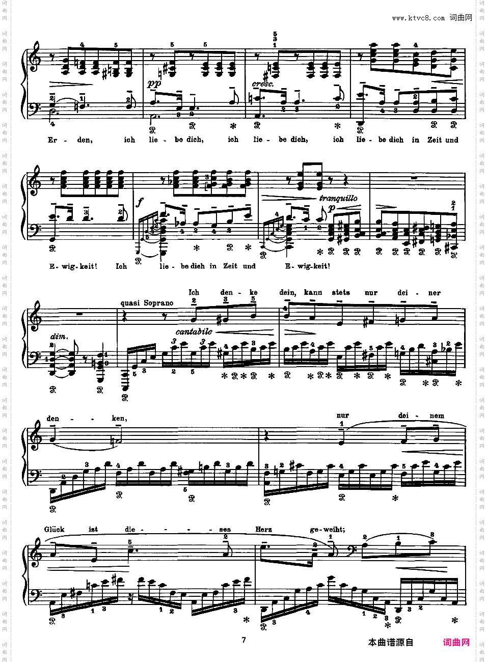 6首歌曲改编曲 6 Piano Transcriptions of Songs Op·41