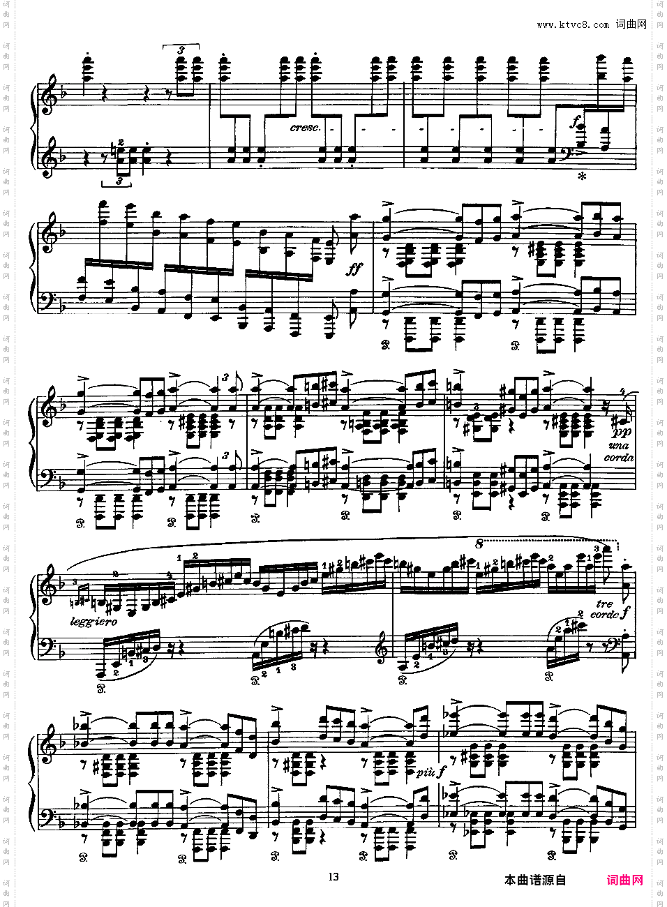 6首歌曲改编曲 6 Piano Transcriptions of Songs Op·41