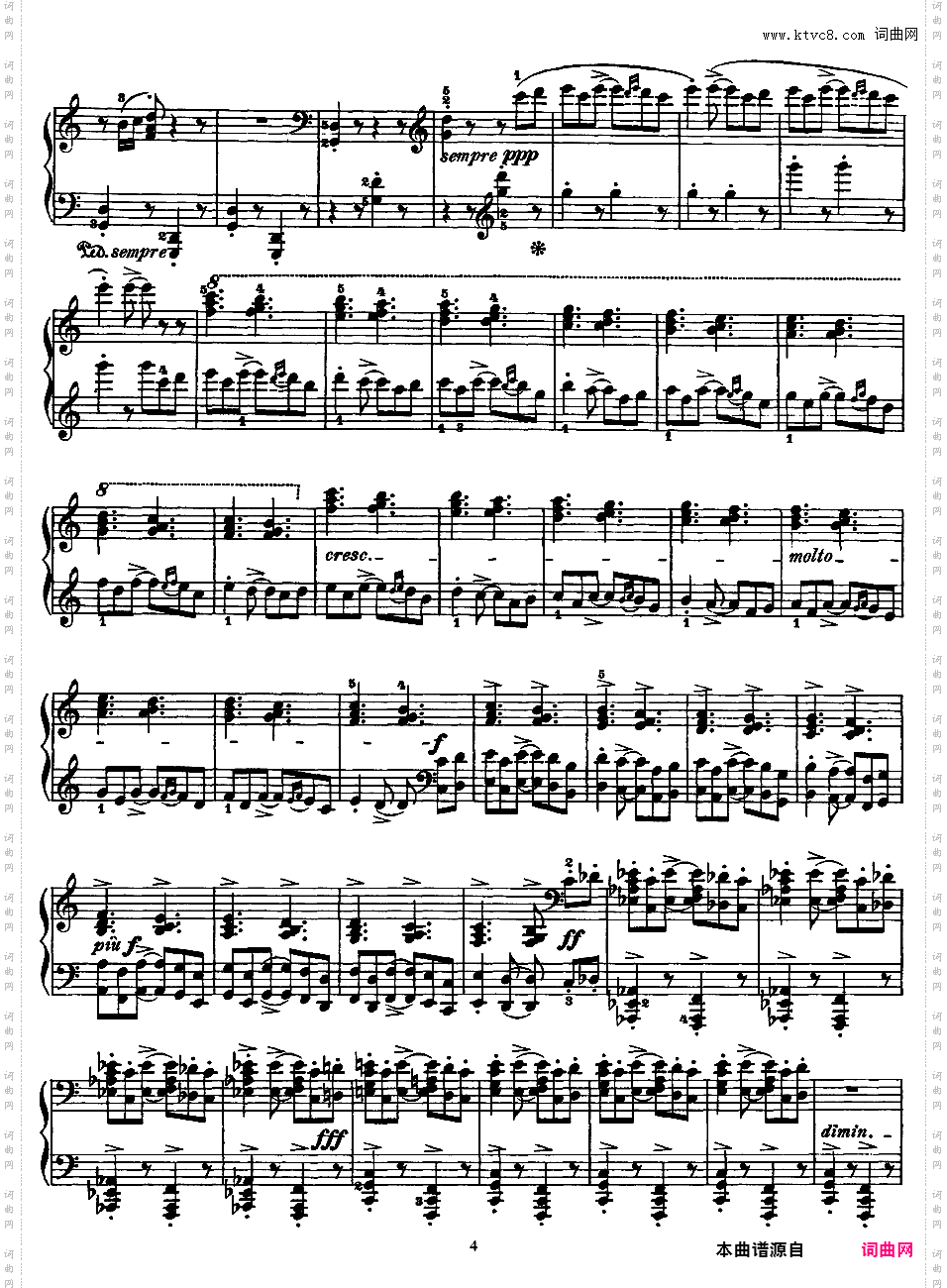 抒情小品集 Lyric Pieces 十卷Grieg op54 Lyric Pieces