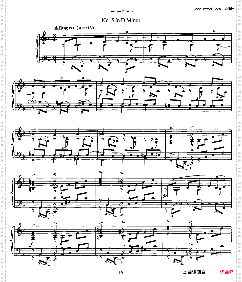 9首前奏曲 9 Preludes Op·103
