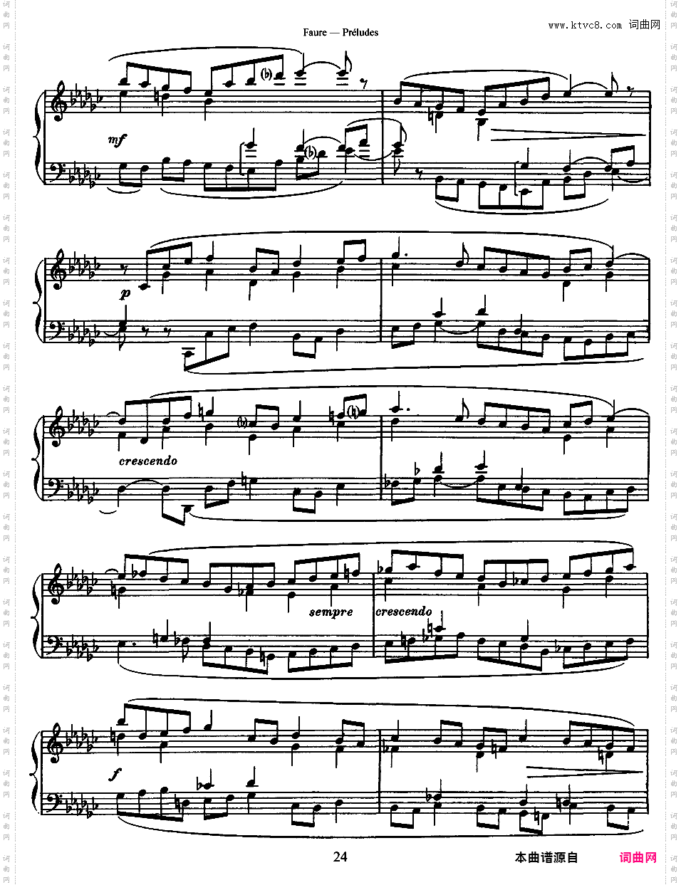 9首前奏曲 9 Preludes Op·103
