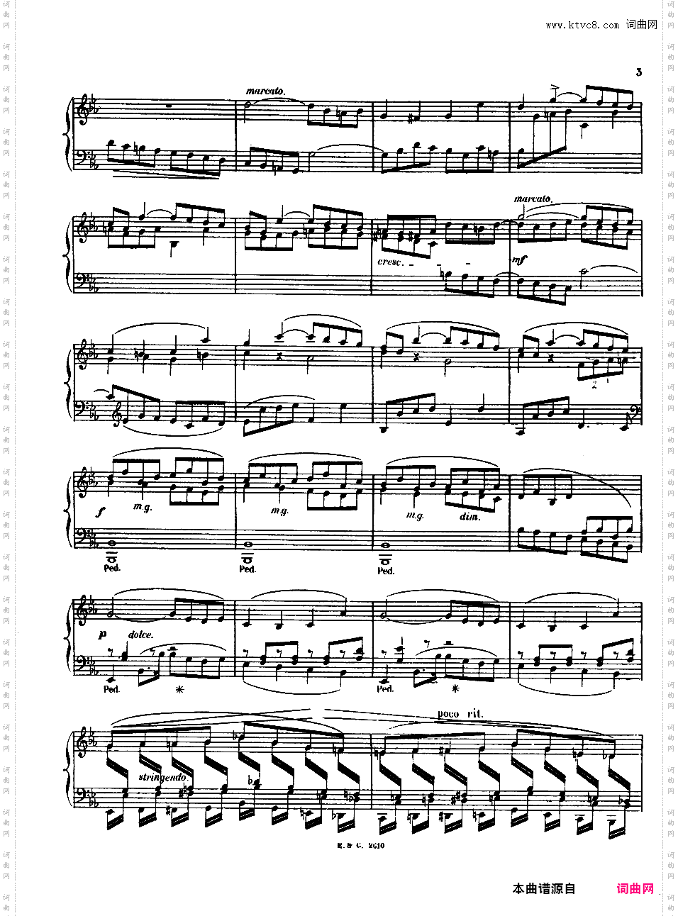c小调钢琴奏鸣曲 Piano Sonata in c Minor Op·21