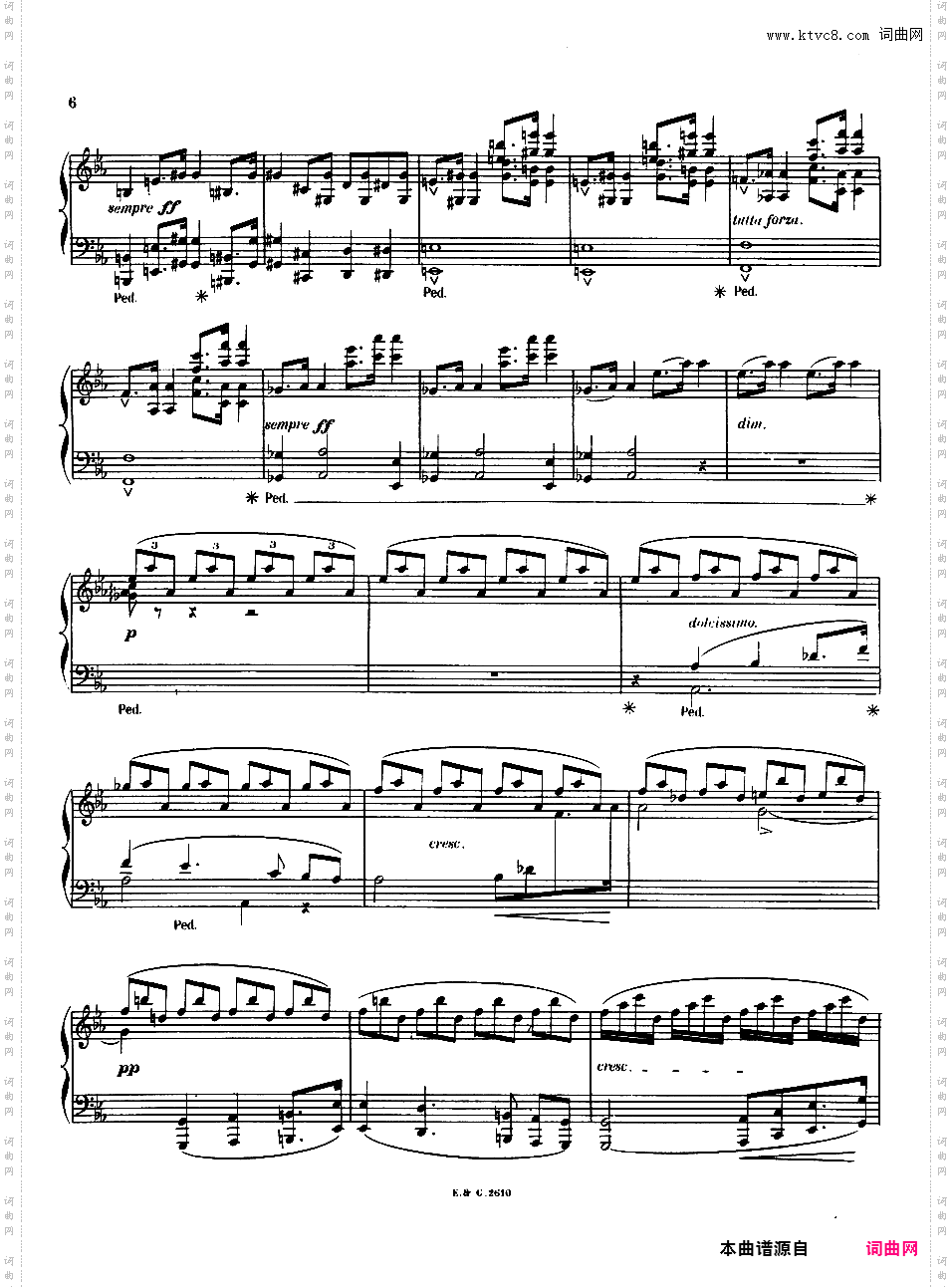 c小调钢琴奏鸣曲 Piano Sonata in c Minor Op·21