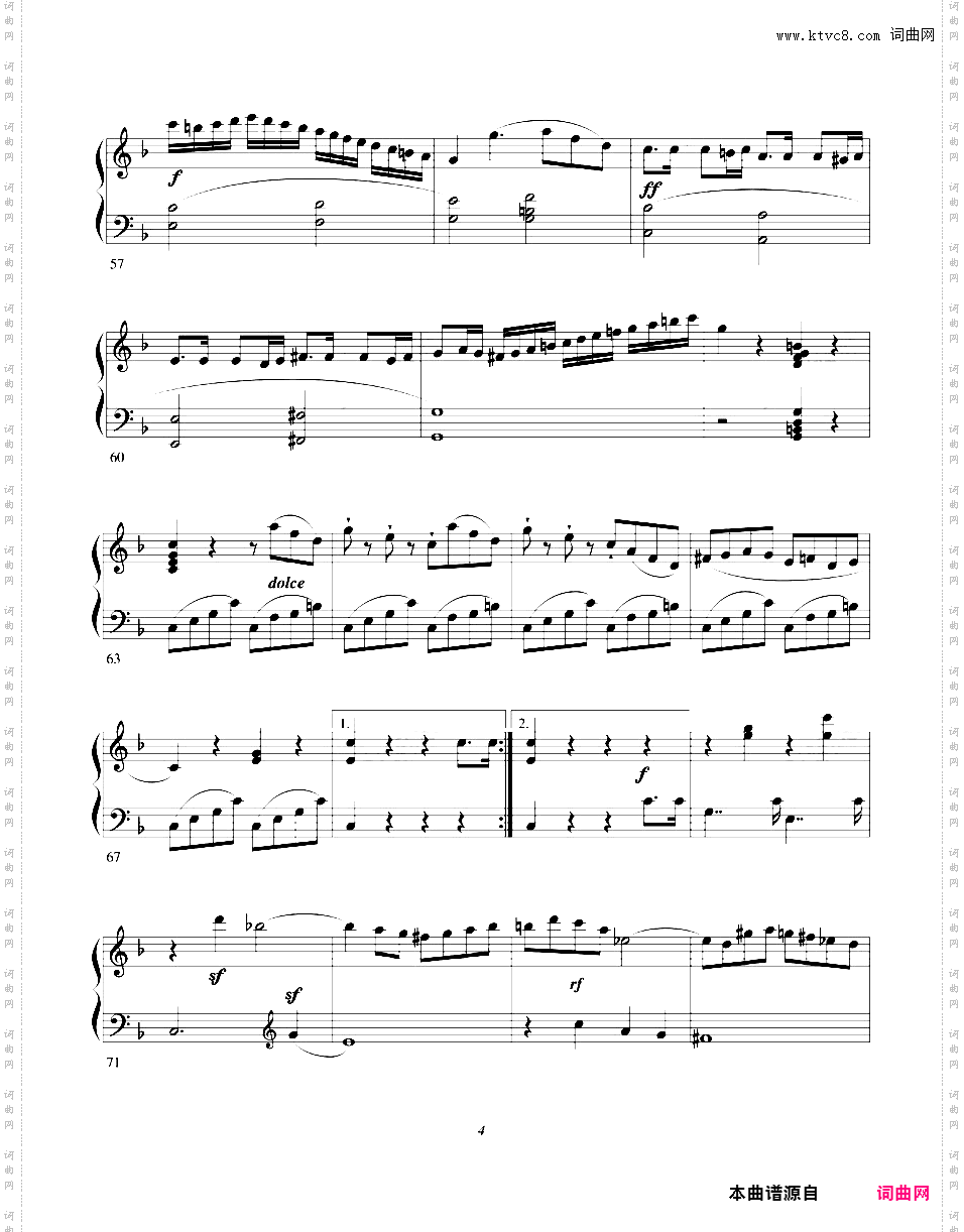 奏鸣曲集Clementi op26 Sonata in F