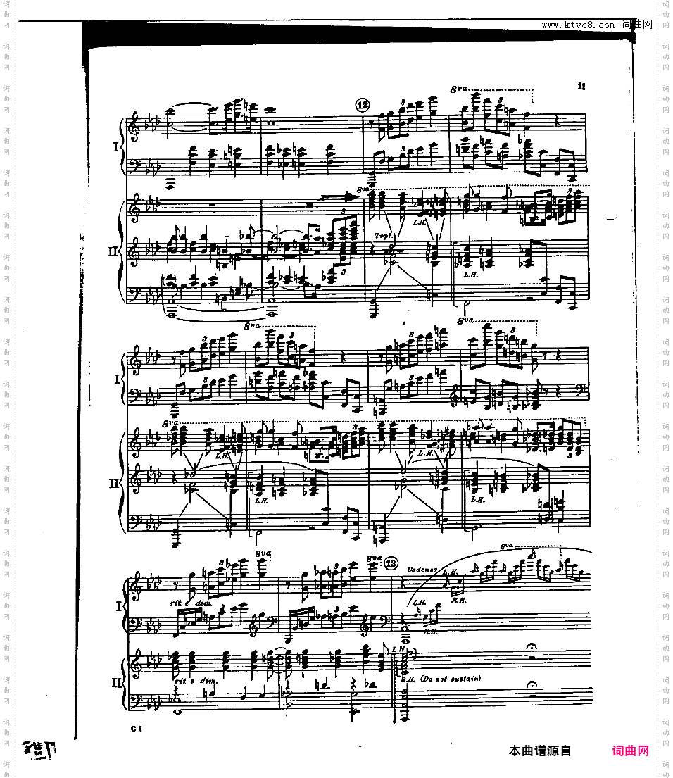 F大调钢琴协奏曲 Piano Concerto in F Major