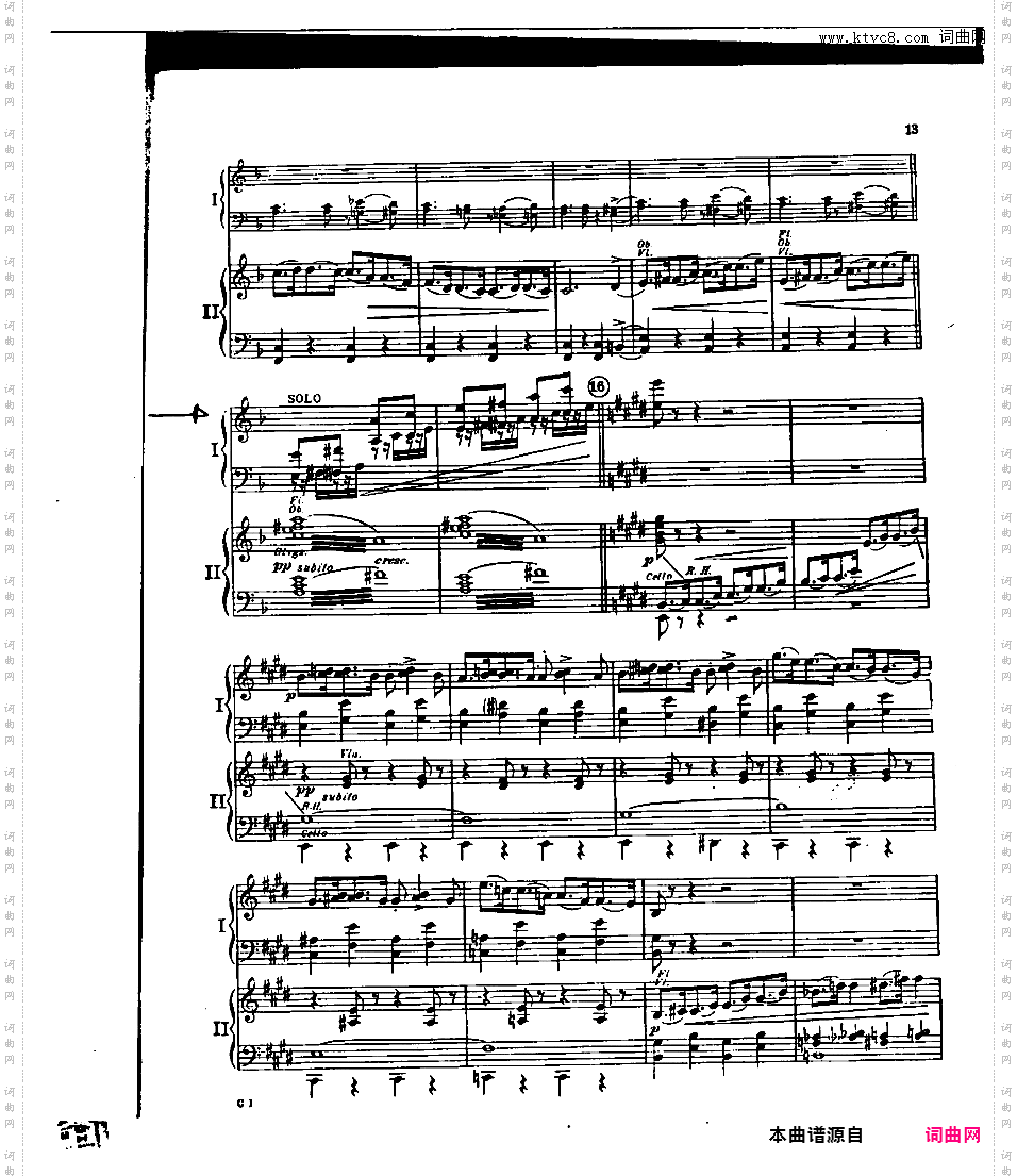F大调钢琴协奏曲 Piano Concerto in F Major