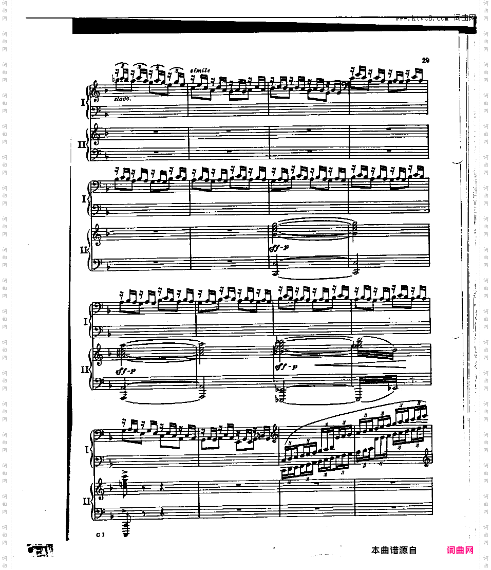 F大调钢琴协奏曲 Piano Concerto in F Major