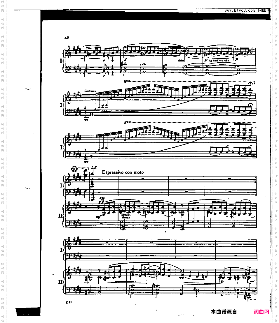 F大调钢琴协奏曲 Piano Concerto in F Major