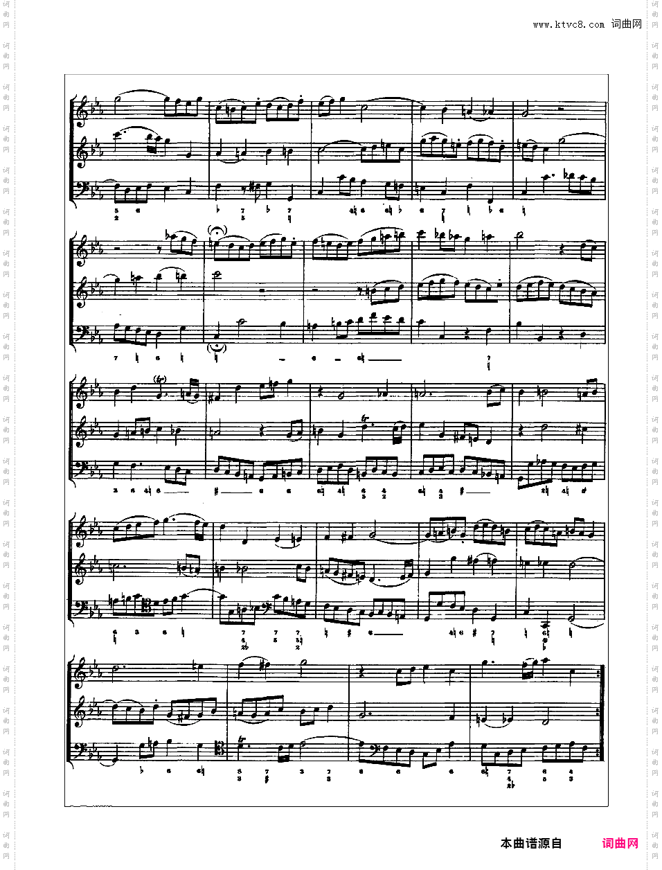 音乐的奉献 The Musical Offering BWV 1079