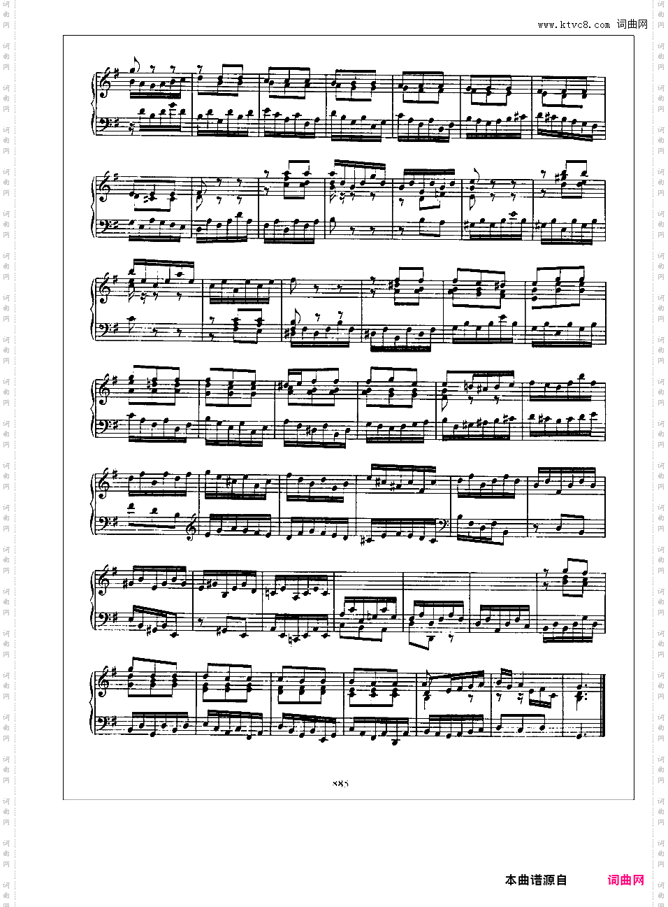 4首前奏曲与小赋格 4 Preludes and Fuguettas BWV 899-902Prelude and Fughetta in G, BWV 902·pdf