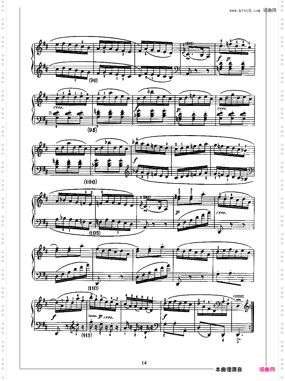 500首钢琴奏鸣曲共33册Scarlatti Sonatas 421-435