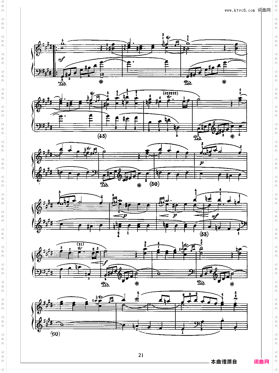 500首钢琴奏鸣曲共33册Scarlatti Sonatas 421-435