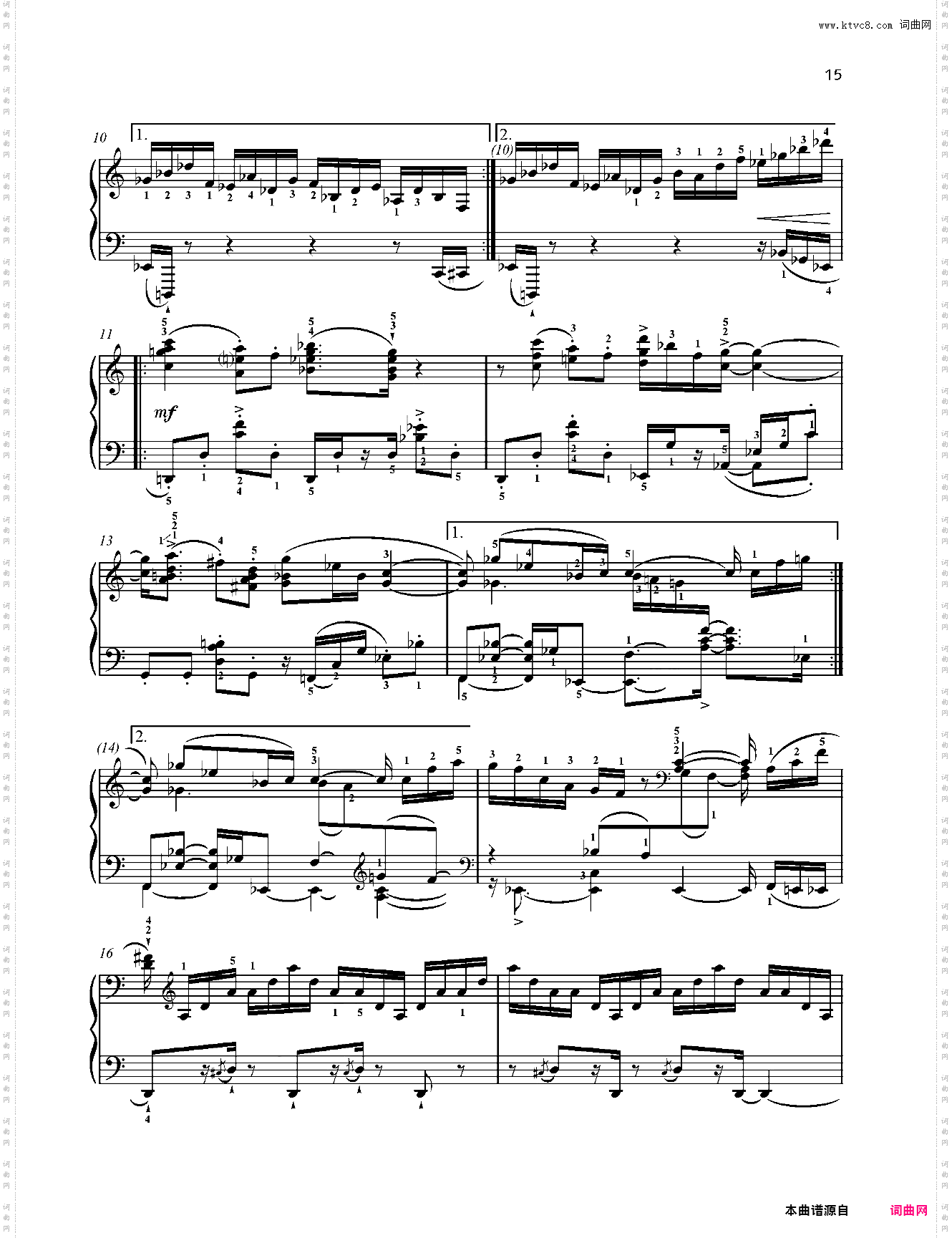 爵士即兴曲 Op·66 No·2