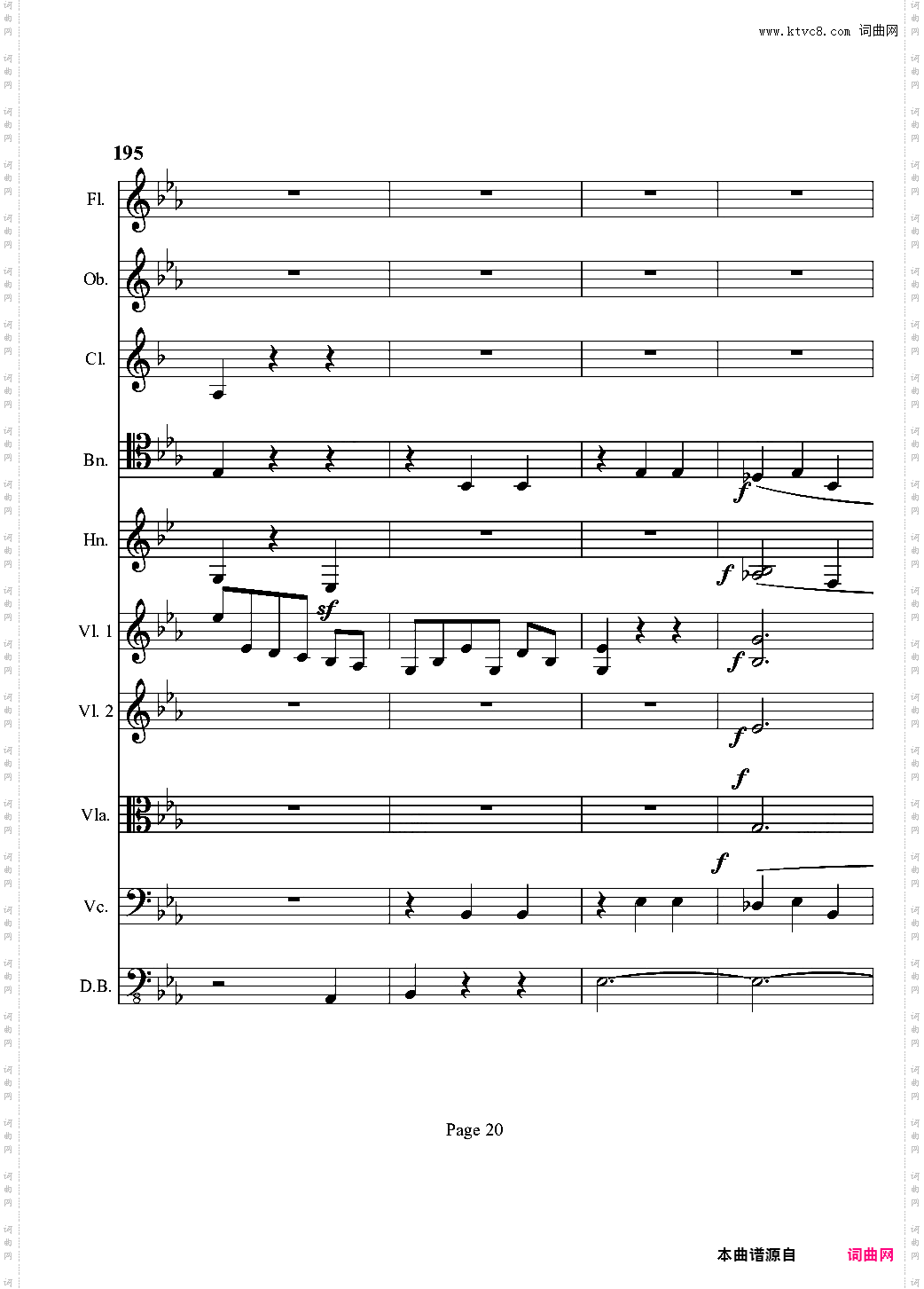 奏鸣曲之交响第4首-Ⅲ