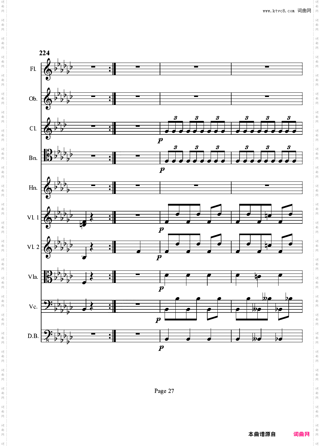 奏鸣曲之交响第4首-Ⅲ