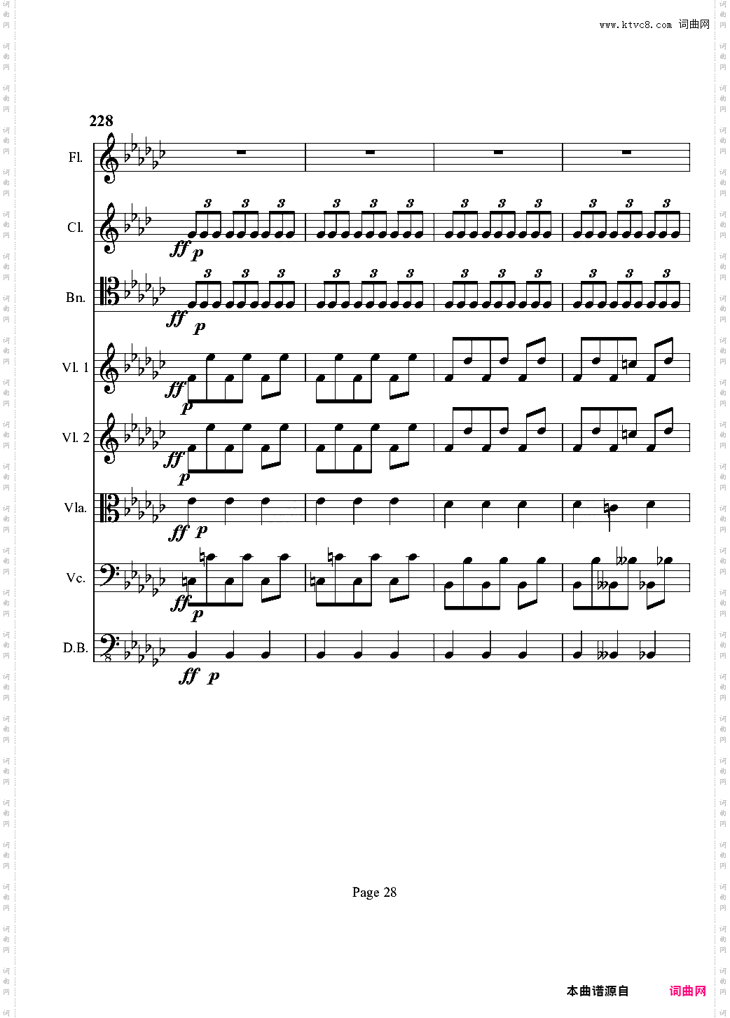 奏鸣曲之交响第4首-Ⅲ
