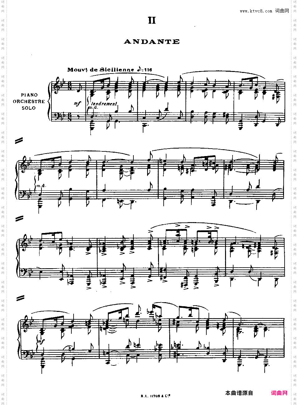 田园协奏曲 Concerto Champêtre - 为古钢琴与乐队而作