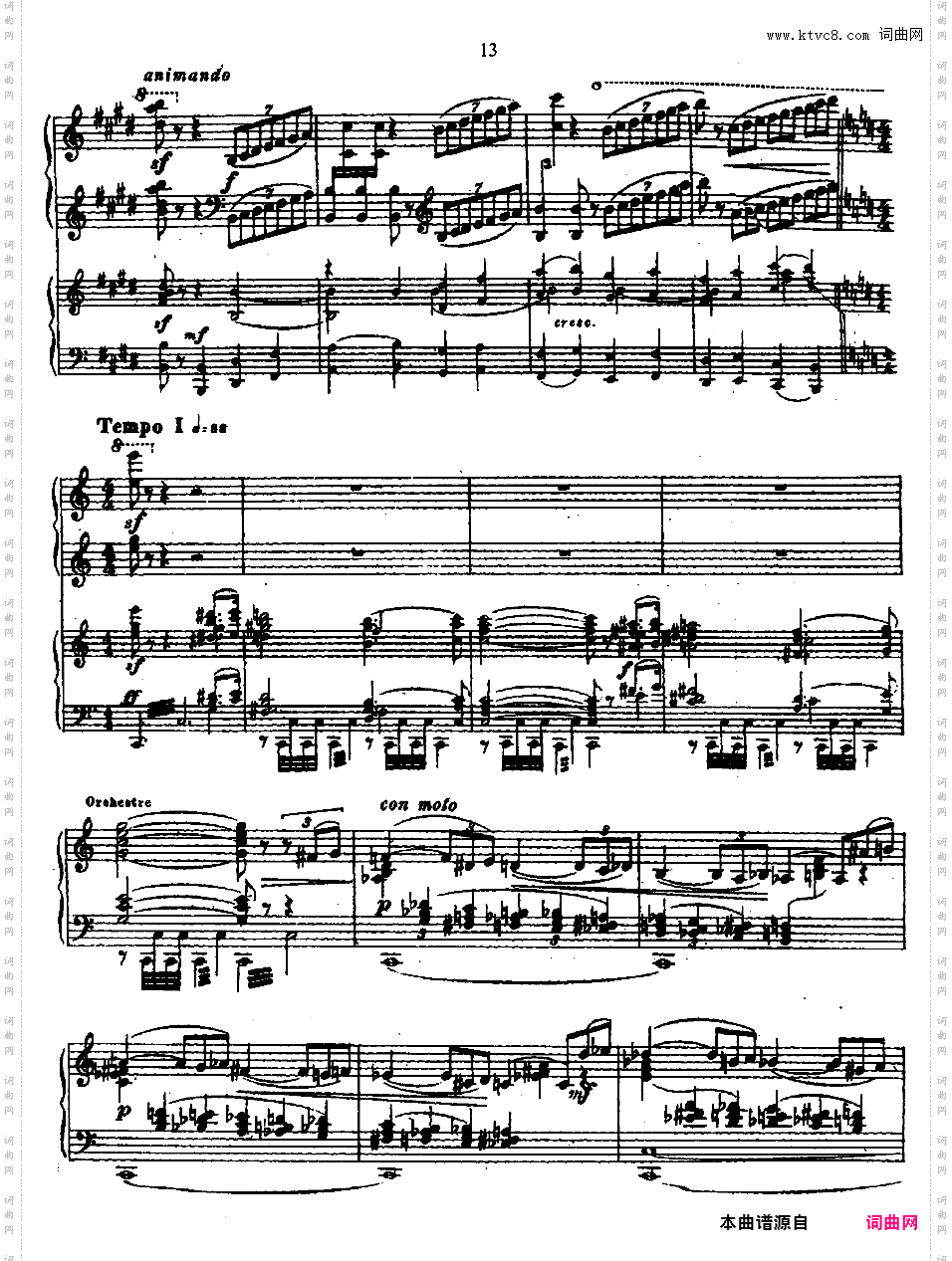 f小调第一钢琴协奏曲 Piano Concerto no·1 in f Minor Op·92