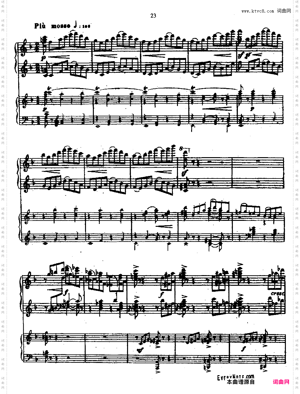f小调第一钢琴协奏曲 Piano Concerto no·1 in f Minor Op·92