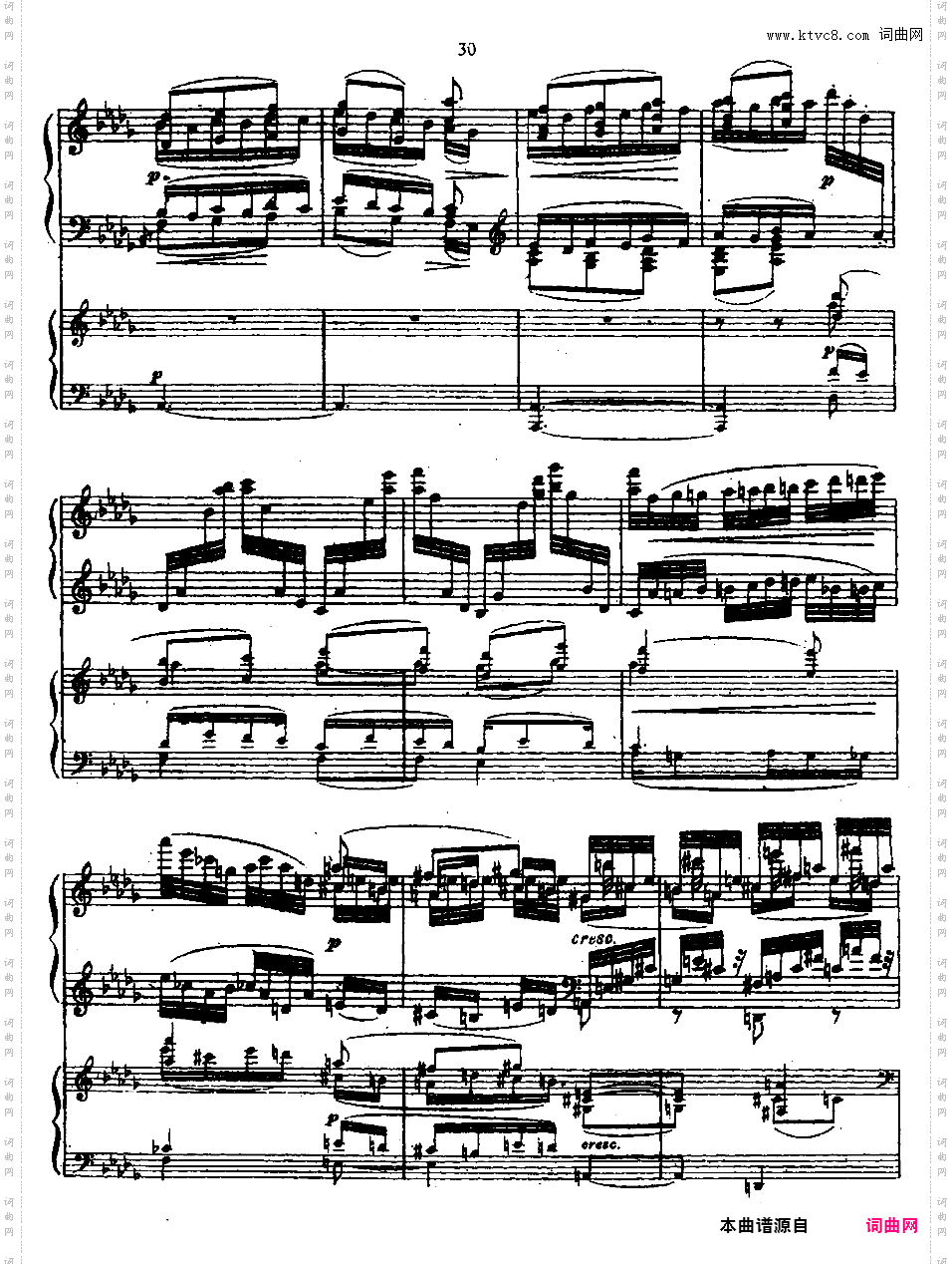 f小调第一钢琴协奏曲 Piano Concerto no·1 in f Minor Op·92